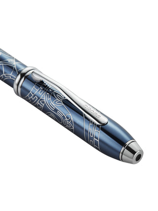 Townsend® Zodiac Year of the Snake Blue Lacquer Ballpoint Pen - By Baano