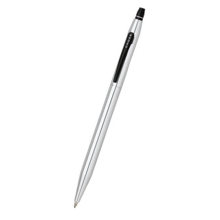 Click™ Chrome with Black Appointments Selectip® Rollerball Pen - By Baano