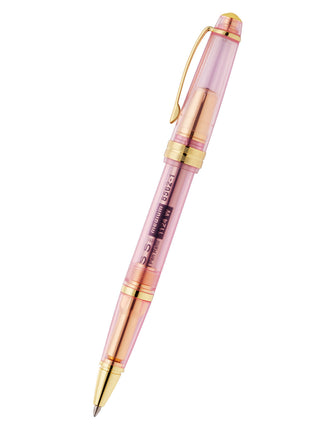 Bailey Light™ Translucent Pink Sapphire Resin Ballpoint Pen - By Baano