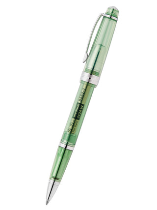 Bailey Light™ Translucent Green Resin Ballpoint Pen - By Baano