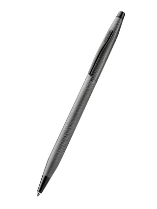 Classic Century® Slate Gray Engraved Diamond Pattern Ballpoint Pen - By Baano