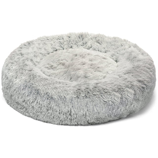 Mr. Peanut's 28" OrthoPlush® Pet Bed - Snowflake White Two Tone - By Baano