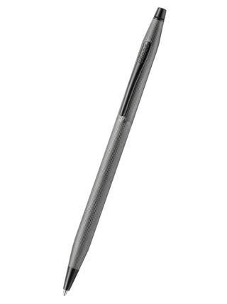 Classic Century® Slate Gray Engraved Diamond Pattern Ballpoint Pen - By Baano