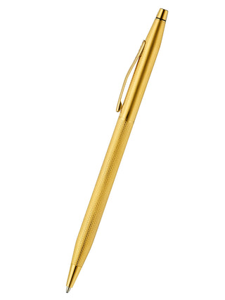 Classic Century® 23KT Gold Plated Engraved Diamond Pattern Ballpoint Pen - By Baano