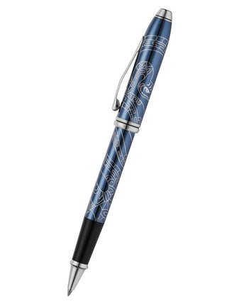 Townsend® Zodiac Year of the Snake Blue Lacquer Rollerball Pen - By Baano