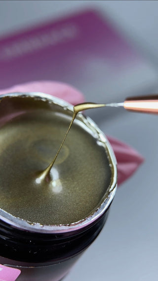ELITE EMBRACE Professional Metallic Paint Gel Gold 5g EMGG05 nbmsupply