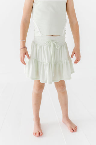 Hint of Mint | 2-tiered Skort - By Baano