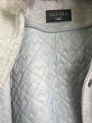 Genuine Scandinavian Mink Fur Virgin Wool Coat - By Baano