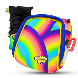 BubbleBum Inflatable Car Booster Seat - Travel Booster Seat - Rainbow Style ✔️ BubbleBum Booster Seats