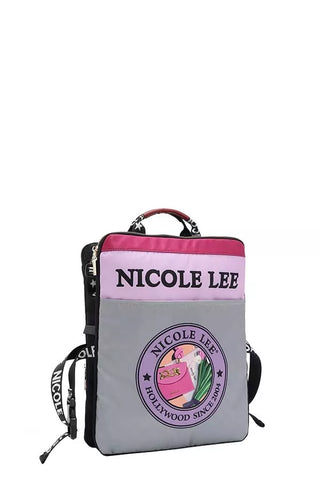 Nicole Lee USA Multi Pocket Travel Backpack Vintage Style