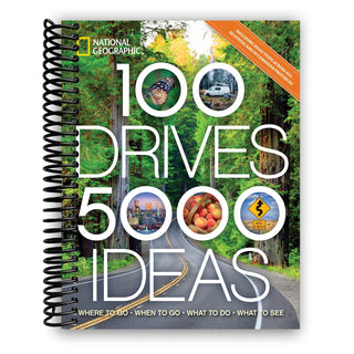 100 Drives, 5,000 Ideas: Where to Go, When to Go, What to Do, What to See (Spiral Bound) - By Baano