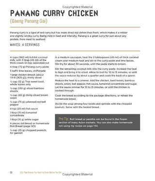 101 Thai Dishes You Need to Cook Before You Die: The Essential Recipes, Techniques and Ingredients of Thailand (Spiral Bound) Lay it Flat Publishing Group