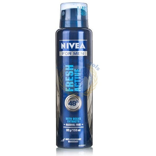 Nivea For Men Fresh Active Body Spray 150ml