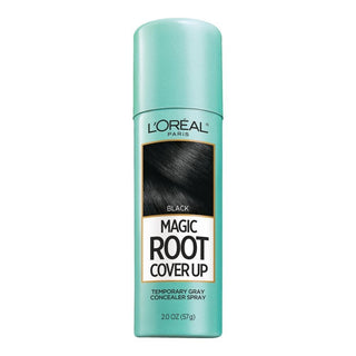 L'Oreal Paris Magic Root Cover Up Gray Concealer Spray Black 2 Oz