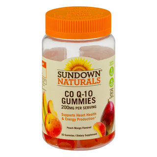 Sundown Naturals Co Q-10 200 Mg Gummies Peach Mango Flavor