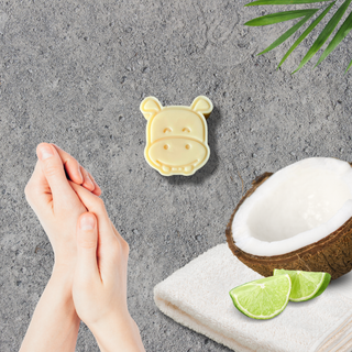 Hippo Head Shaped Lotion Bar - By Baano