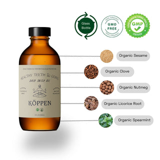 Daily Oil Mouthwash | Healthy Teeth & Gums KÖPPEN