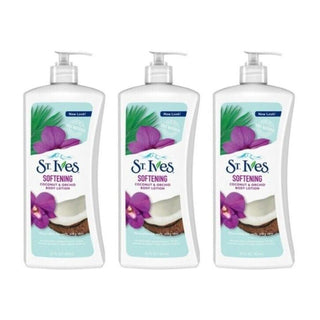 St. Ives Softening Hand & Body Lotion Coconut & Orchid, 21 Oz