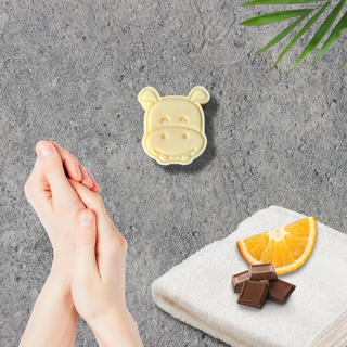 Hippo Head Shaped Lotion Bar - By Baano