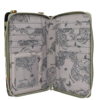 Wanderlust Luxe Fabric Phone Organizer Wallet - 13012