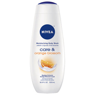 Nivea Body Wash, Moisturizing, Care & Orange Blossom 16.9 Oz