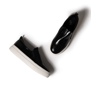 Glimmer | Black Croc