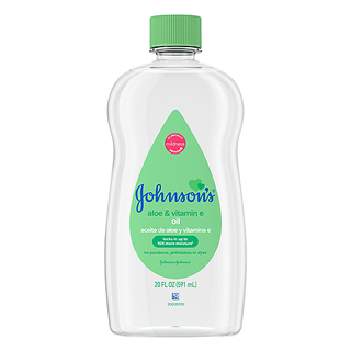 Johnson's Baby Oil Aloe Vera And Vitamin E - 20.0 Oz