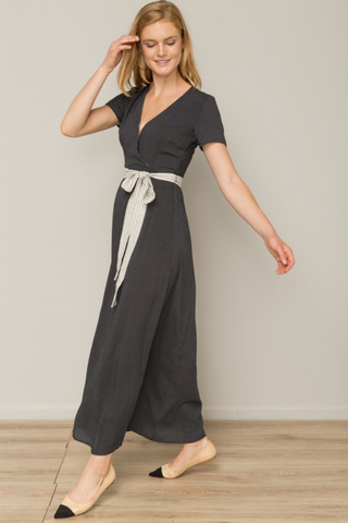 Mini Polka Dots Maxi Dress