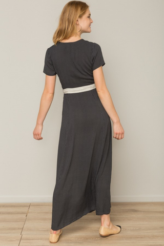 Mini Polka Dots Maxi Dress