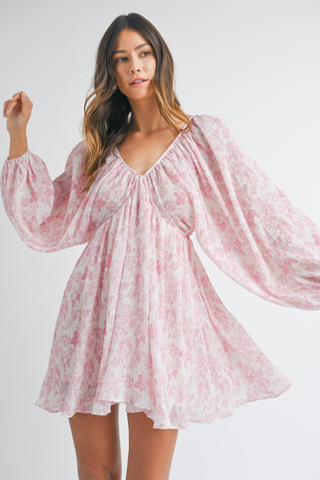 Dolman Slv Mini Dress