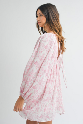 Dolman Slv Mini Dress