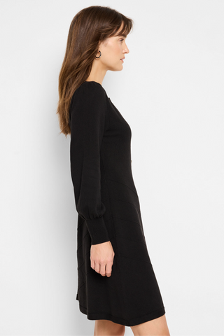 Twirl Time Dress- Black Onyx