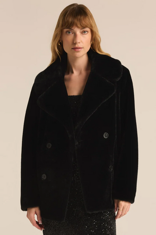 Doubled Breasted Fur Coat - By Baano