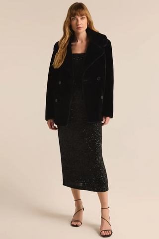 Doubled Breasted Fur Coat - By Baano