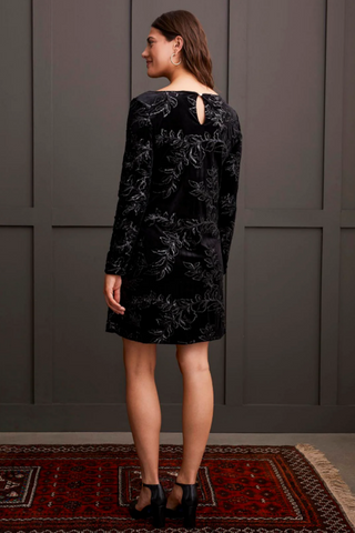 Tribal Femme Sparkle Lined Velvet Dress