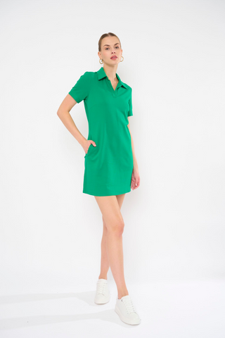 Knit Polo dress