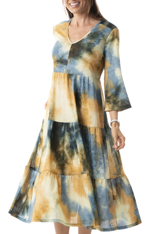 Tie Dyed Midi Dress