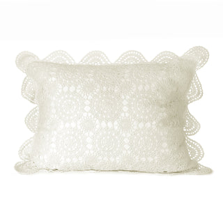 Hand Made Crochet Cotton Pillow Sham Pairs