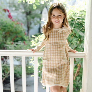 Bow Detail Organic Sweater Dress - Glamourous Grace