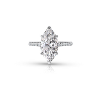 3.0ct Moissanite Diamond Engagement Ring Ring Deluxe Fine Jewelry