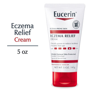 Eucerin Eczema Relief Body Cream, Fragrance Free Eczema Lotion, 5 Oz. Tube - By Baano
