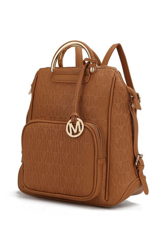 MKF Torra Milan Signature Trendy Vegan Leather Backpack Mia