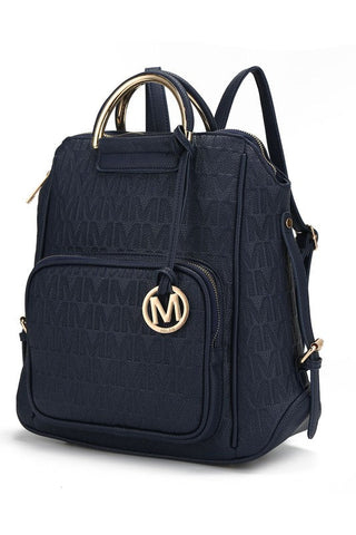MKF Torra Milan Signature Trendy Vegan Leather Backpack Mia