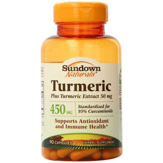 Sundown Naturals Turmeric, 500 Mg, Capsules