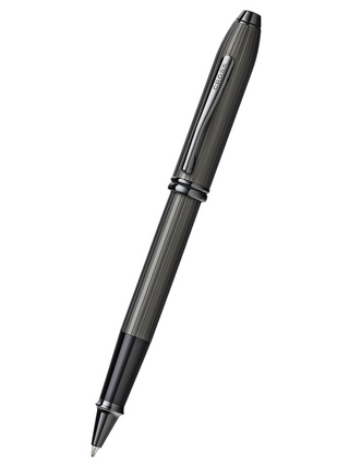 Townsend® Matte Black PVD Rollerball Pen - By Baano