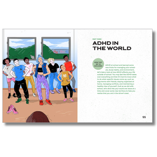 Thriving with ADHD Workbook for Teens: Improve Focus, Get Organized, and Succeed (Spiral Bound) - By Baano