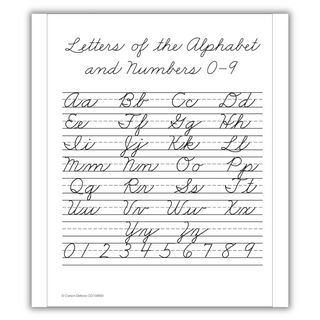 Carson Dellosa Beginning Traditional Cursive Handwriting Workbook for Kids, Handwriting Practice for Cursive Alphabet and Numbers (Spiral Bound) - By Baano