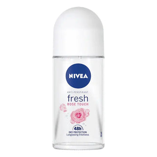 Nivea Fresh Rose Touch 48H Anti-Perspirant Roll-On Deodorant 50ml
