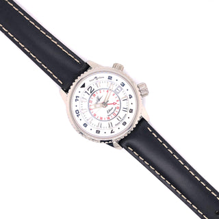 BAND - 16mm Oil Tan Leather Contrast Stitch