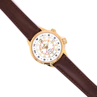 BAND - 16mm Oil Tan Leather Matching Stitch